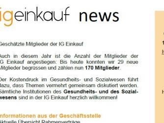 Newsletter IG Einkauf August 2025
